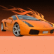 Lamborghini Gallardo orange