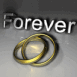 Alliances emm�l�es "forever" 3D