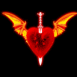 Coeur de vampire n�on