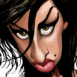 Caricature Amy Winehouse