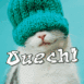 Ch�ton tigr� blanc "Ouech!"