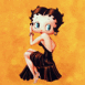 Betty Boop en robe de soir�e