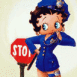 Betty Boop contractuelle