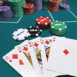 Quinte flush royale � carreau