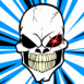 T�te de mort ricanante