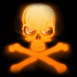 Cr�ne n�on orange