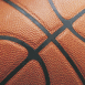 Gros plan d'un ballon de basket