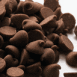 Gros plan de p�pites de chocolat