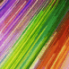 Arc-en-ciel effet fibres