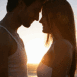 Couple pr�t � s'embrasser