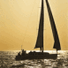 Bateau sur fond de cr�puscule