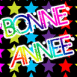 "Bonne Année" aux couleurs fluo