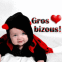 B�b� coccinelle "Gros bizous"