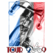 "Tour 2009" bleu, blanc, rouge