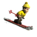 Skieur qui d�vale une piste