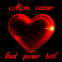 Coeur n�on "bat pour toi"