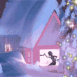 La magie de Noël sous la neige