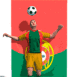 Foot: Un joueur portugais faisant des jongles