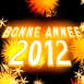Feu d'artifice bonne année 2012