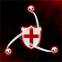 Logo Angleterre: 3 ballons volants