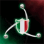 Logo Italie: 3 ballons volants