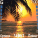 Coucher de soleil tropical