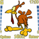 Poule cartoon