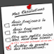 Ma liste de résolutions du nouvel an