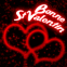 "Bonne St Valentin" coeur n�on