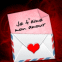 Lettre "Je t'aime mon amour"