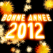 Feu d'artifice bonne année 2012