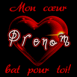 Coeur néon "bat pour toi"