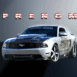 Ford Mustang gris m�tallis�