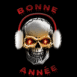 Crâne cache-oreilles bonne année
