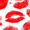 Bisous rouge � l�vres