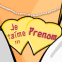 Pendentif en or "Mon Valentin"