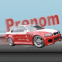 BMW M3 rouge