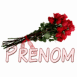 Bouquet de roses en boutons