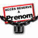 Cadenas "Acc�s r�serv�"