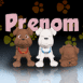Chiots mignons 3D