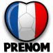 Coeur aux couleurs de la France
