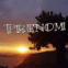 Cr�puscule en haut d'une colline