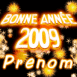 "Bonne année 2009"