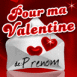 Lettre "Pour ma Valentine"