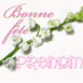 Muguet "Bonnes f�te"