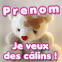 Nounours "Je veux des c�lins"