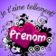 Coeurs tendance "Je t'aime tellement!"