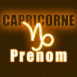 N�on zodiaque capricorne