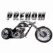Moto am�ricaine de profil