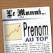 Couverture de Journal: "Pr�nom" au top